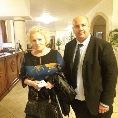 Insieme a Katia Ricciarelli 